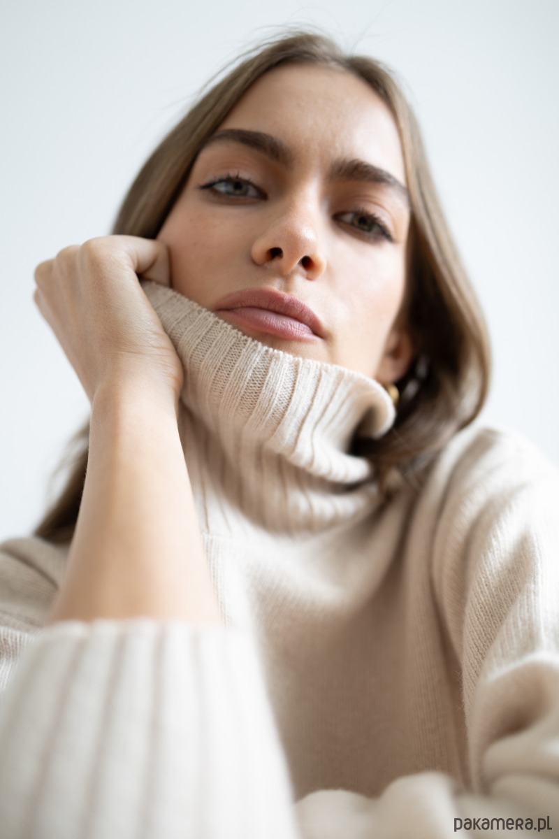 swetry damskie  Golf Nord biszkoptowy 1