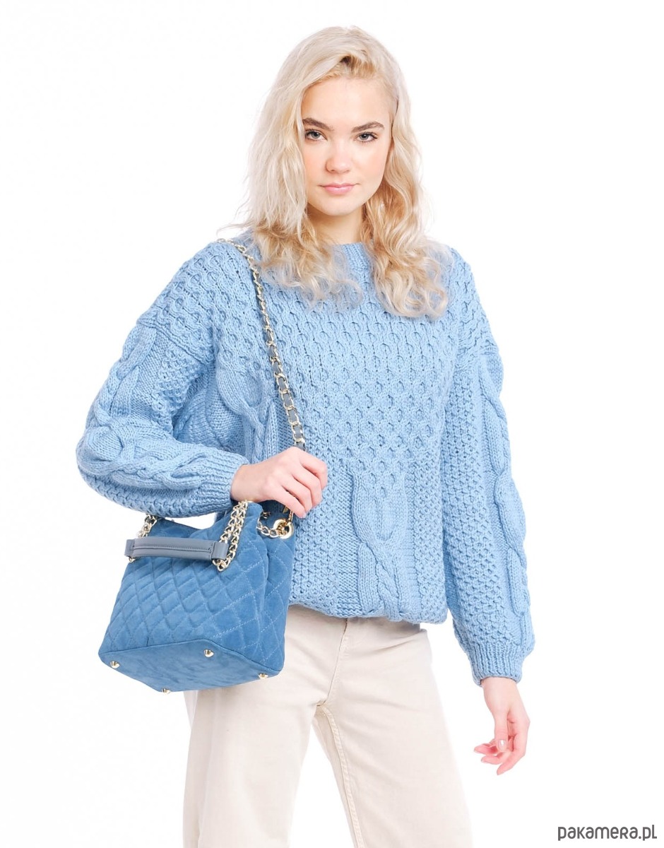 torby na ramię Torebka Skórzana - pikowana  (6961) 6