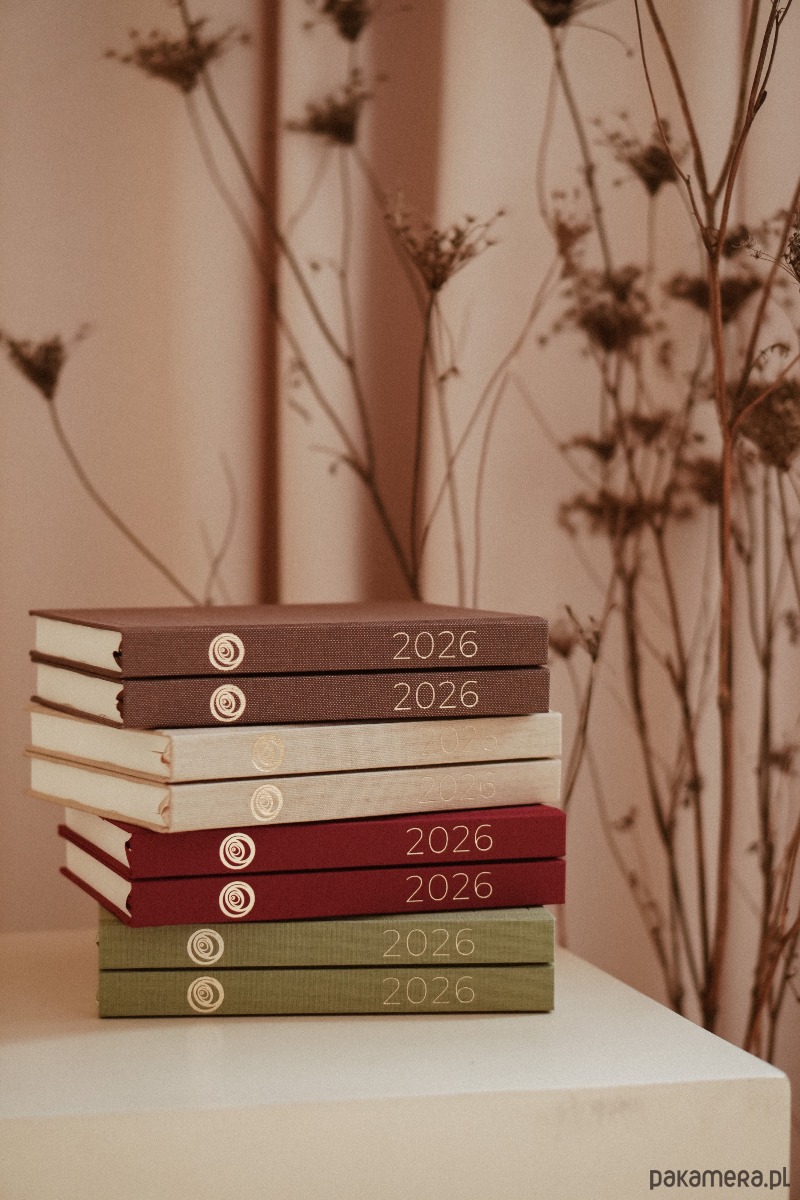 kalendarze i plannery SLOW PLANNER 2026  układ dzienny  Ciepła Czekolada 3