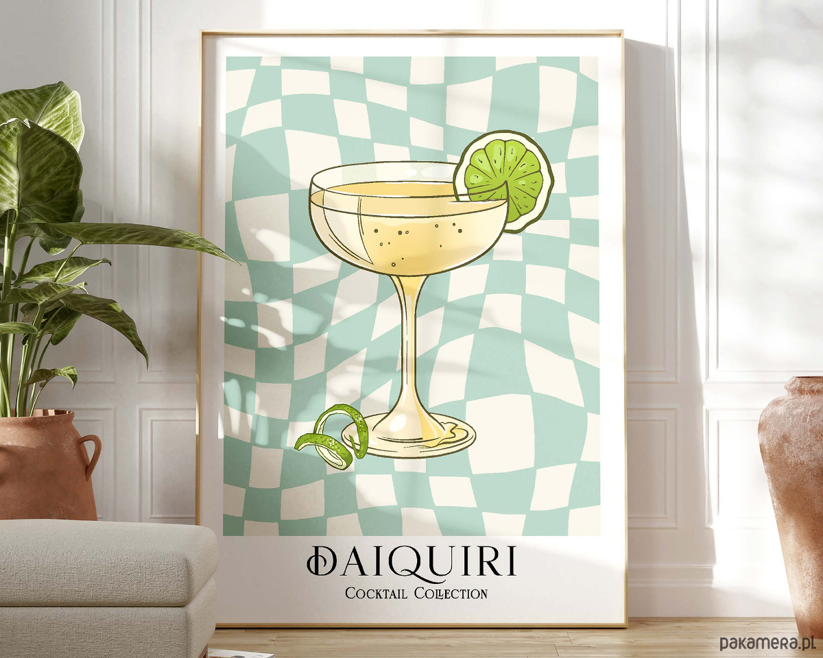 plakaty Plakat Kolekcja Koktajl: Daiquiri 5