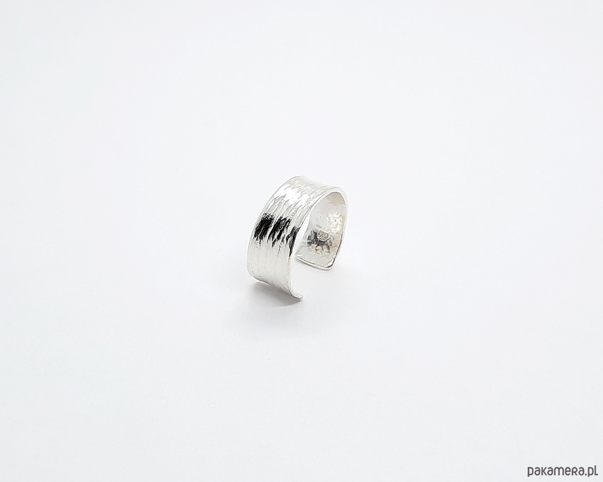 biżuteria męska Nausznica męska  PROGRES WHITE 1