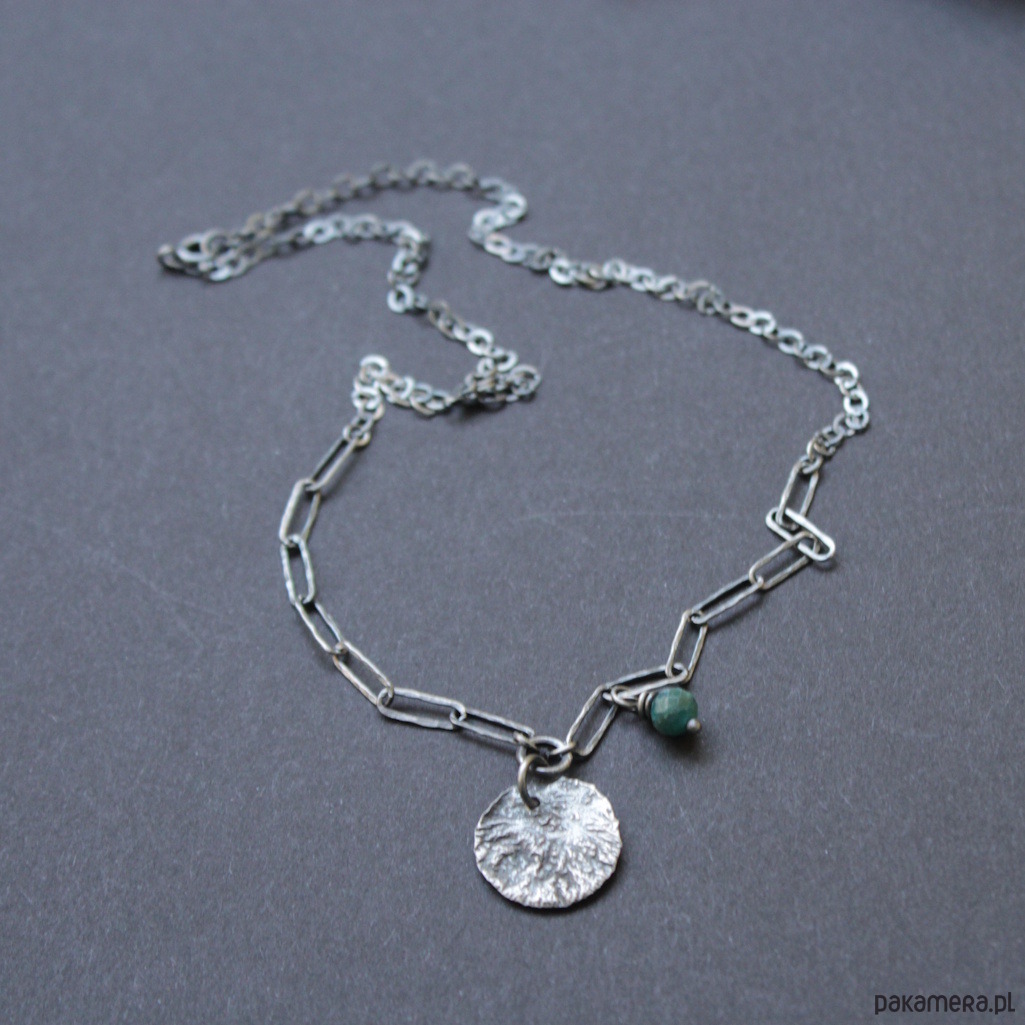 kolczyki z kamieniami Kolczyki gniecione 6