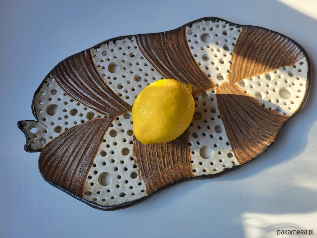 patery i talerze Ceramiczna patera liść 2