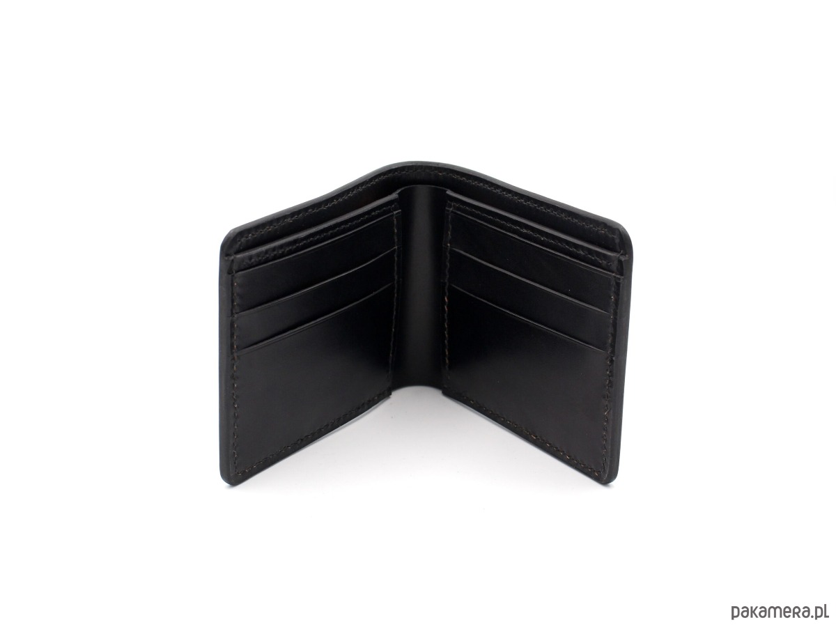 portfele męskie Portfel skórzany klasyczny na banknoty bifold 4