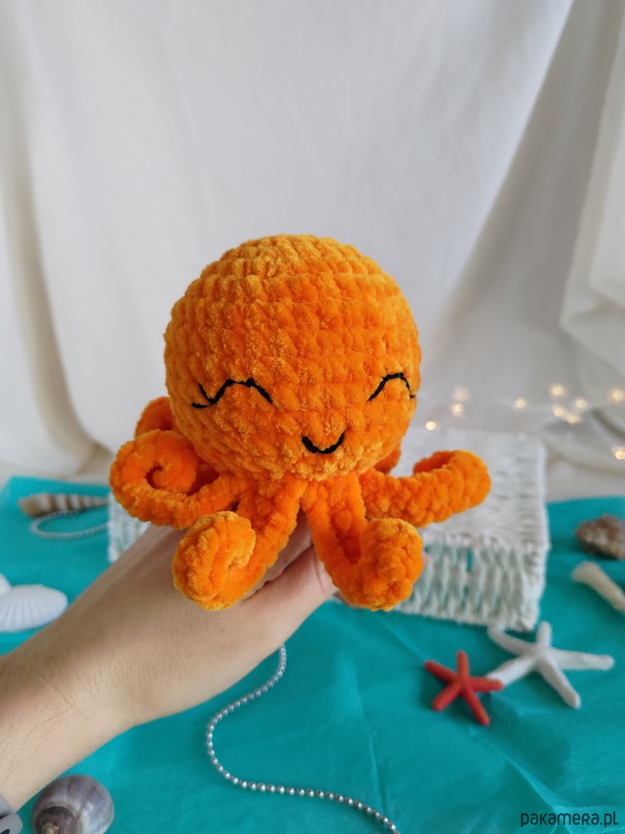 misie i maskotki Ośmiornica pluszowa, Maskotka ośmiorniczka, Prezent dla dziecka 3