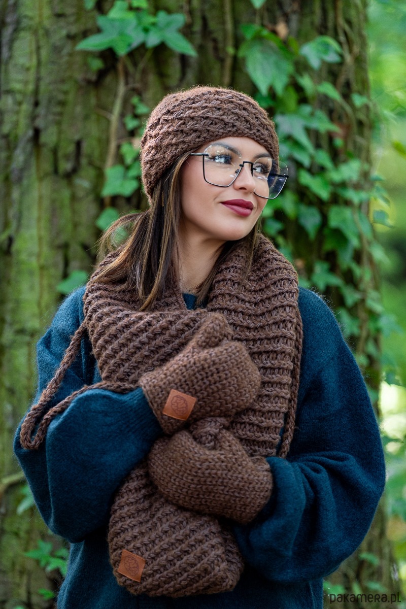 tuby i kominy Komin MERINO Brązowy 1