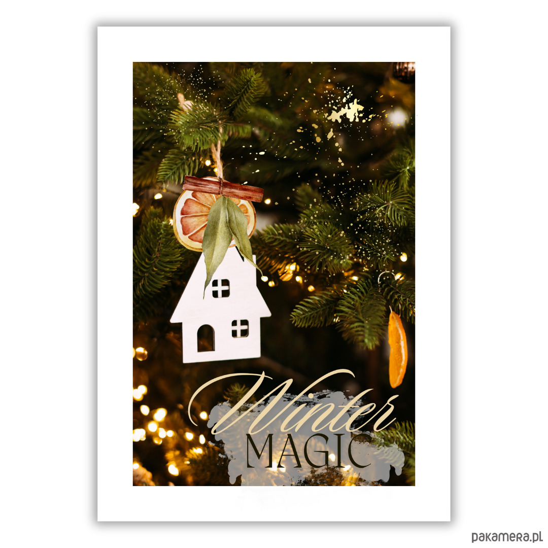 plakaty Plakat Christmas decoration 1