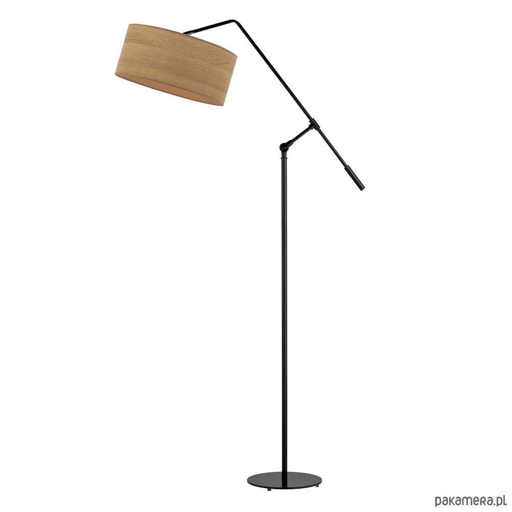lampy podłogowe Eklektyczna lampa stojąca na wysięgniku ruchomym LIBERIA ECO 8