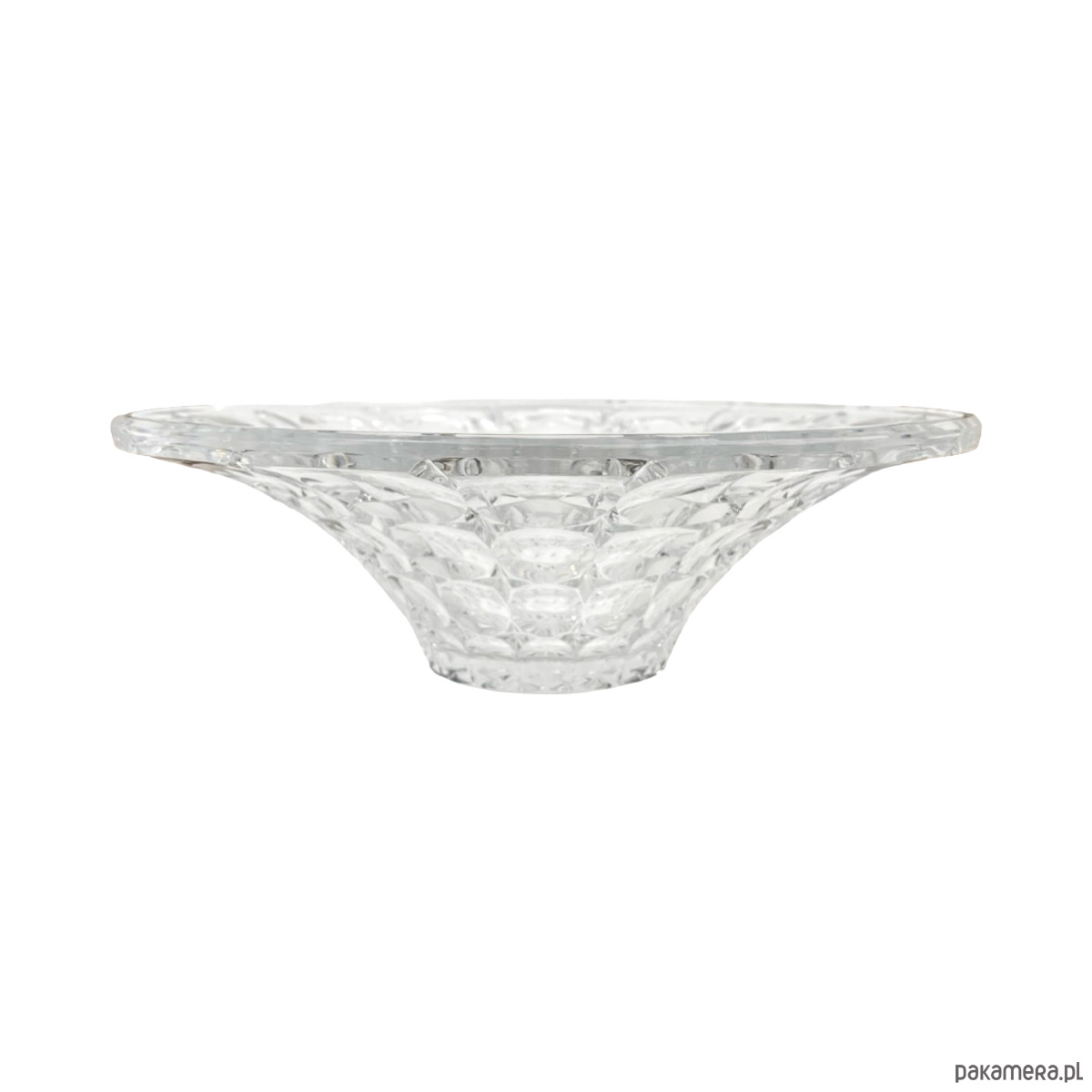 miski i misy Bohemia  misa kryształowa soczewkowa  Czechosłowacja  lata 70. 8