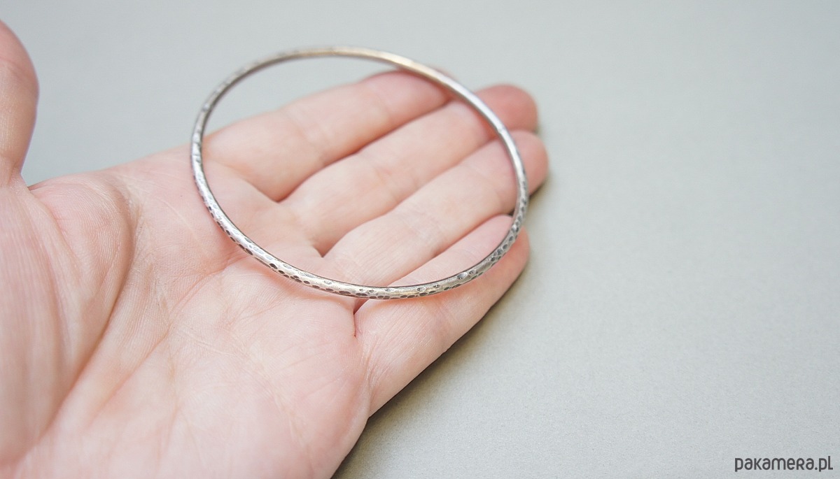 bransoletki srebrne Silver ring vol. 3 - bransoletka 2