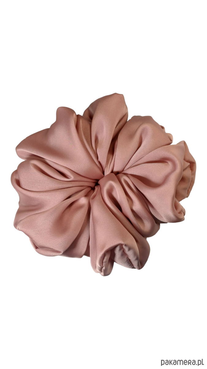 gumki do włosów Scrunchie X XL .Satynowa gumka 1