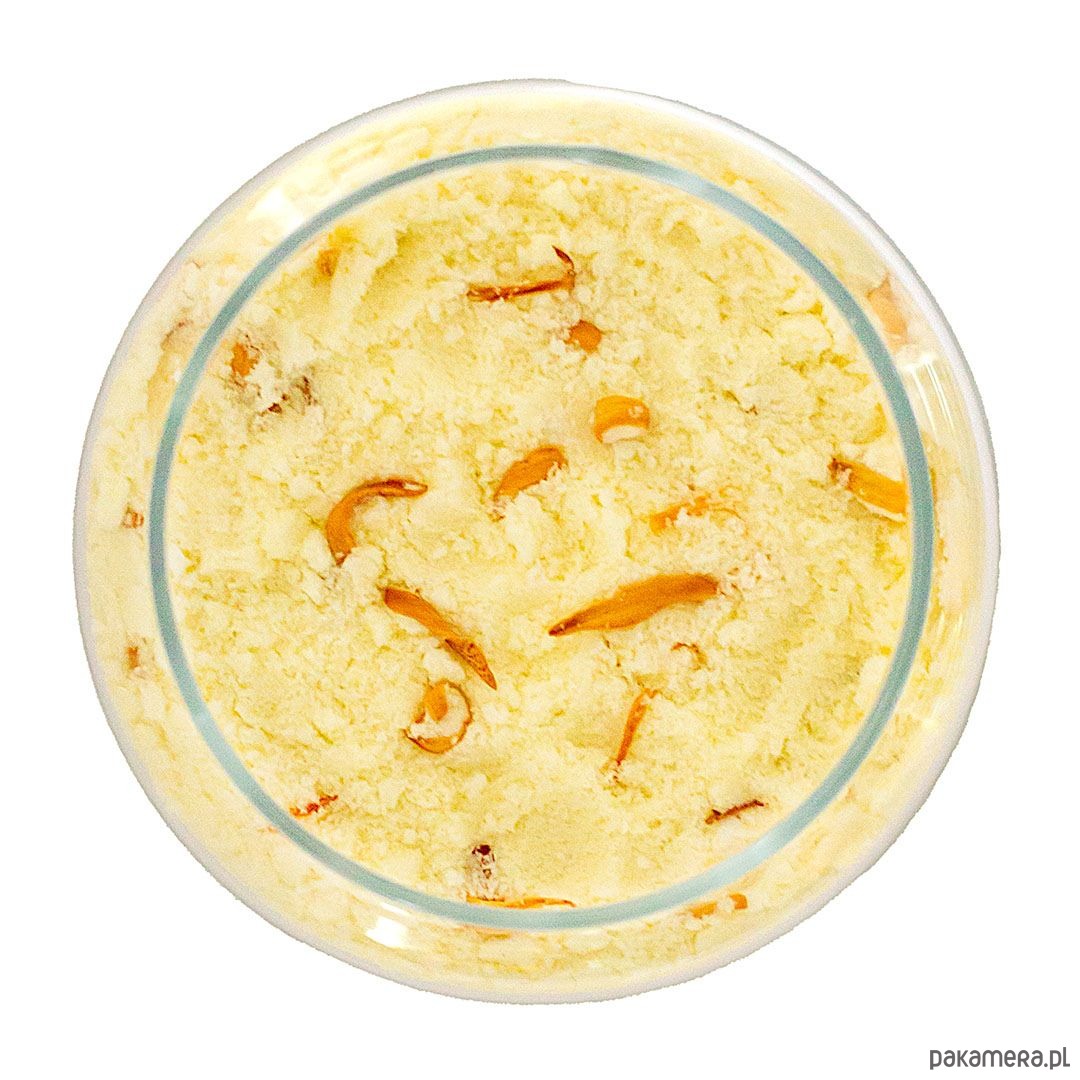 produkty do kąpieli Musujący puder kąpielowy Pomarańcza mlekiem kozim 450g 1