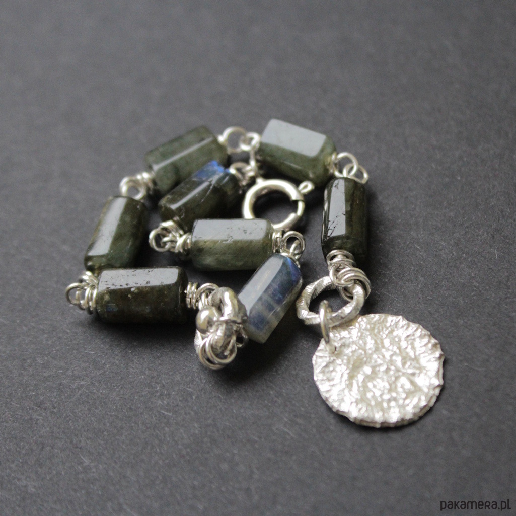 bransoletki z kamieni naturalnych Bransoletka Labrdoryt 3