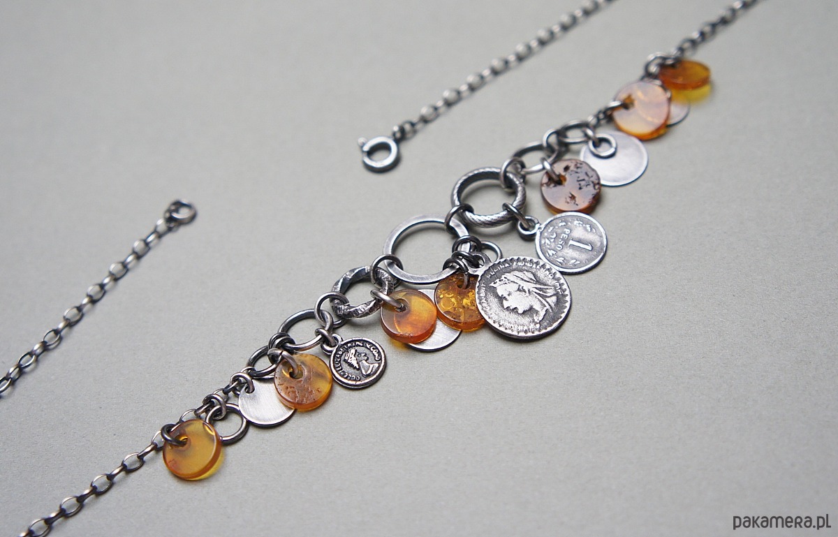 wisiory Amber chips -  naszyjnik 1