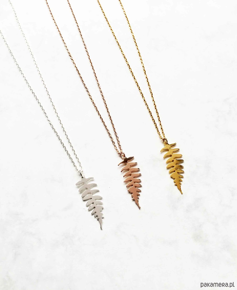 wisiory Paproć - naszyjnik 1