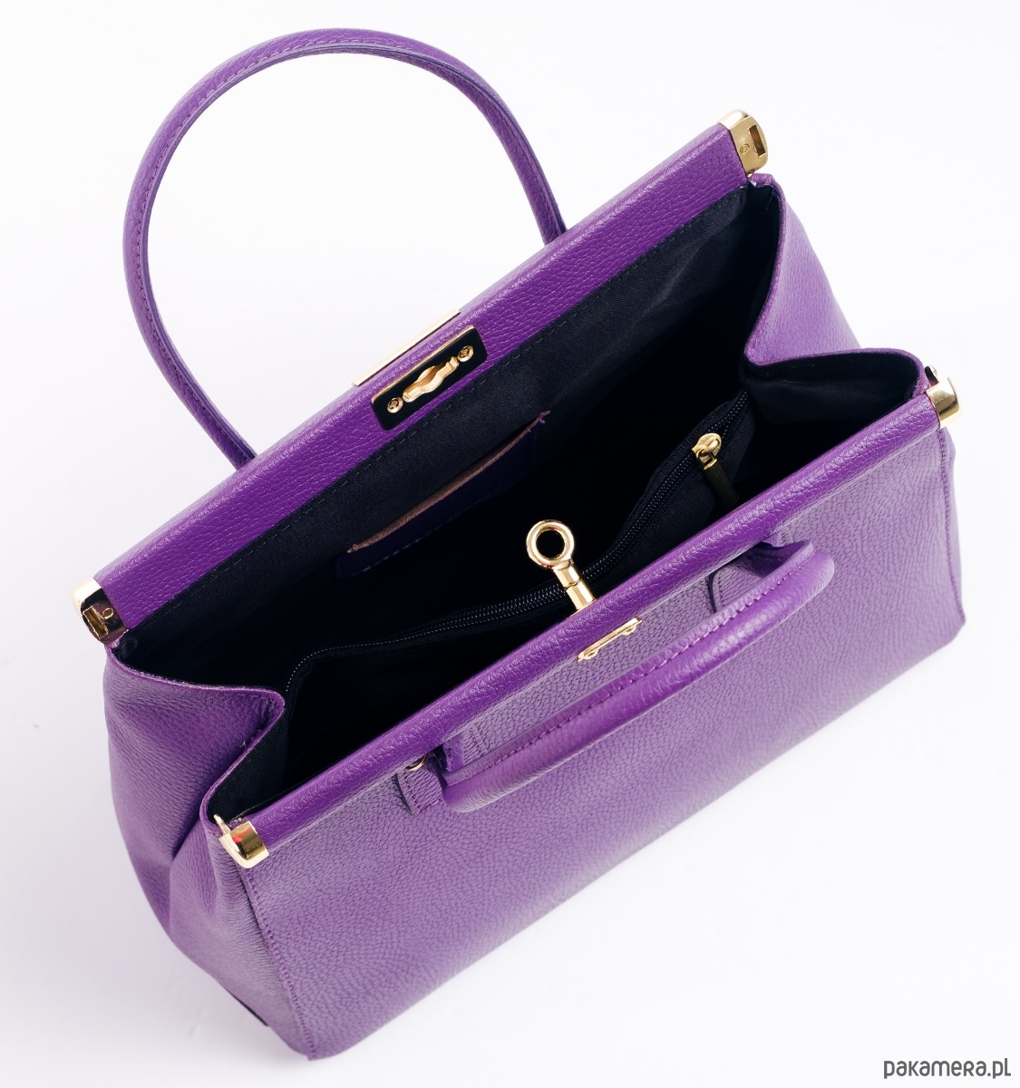 torebki do ręki Torba skórzana  - Shopper (6883) 4