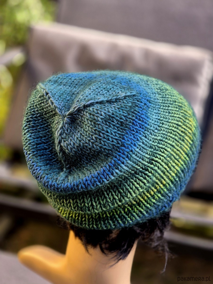 czapki damskie Wiosenny poranek 2 / czapka z jedwabiem 4