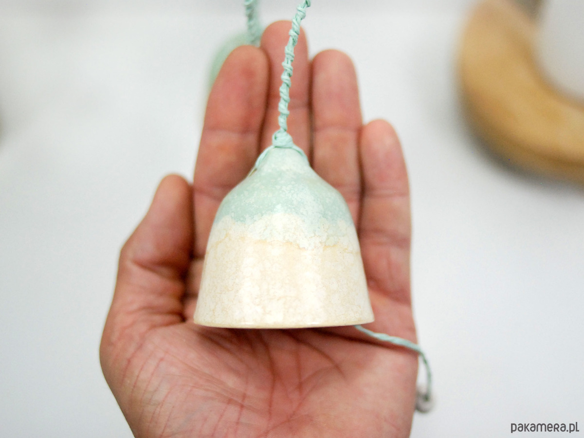 ozdoby choinkowe Dzwonki choinkowe - ceramiczne ozdoby świąteczne 7