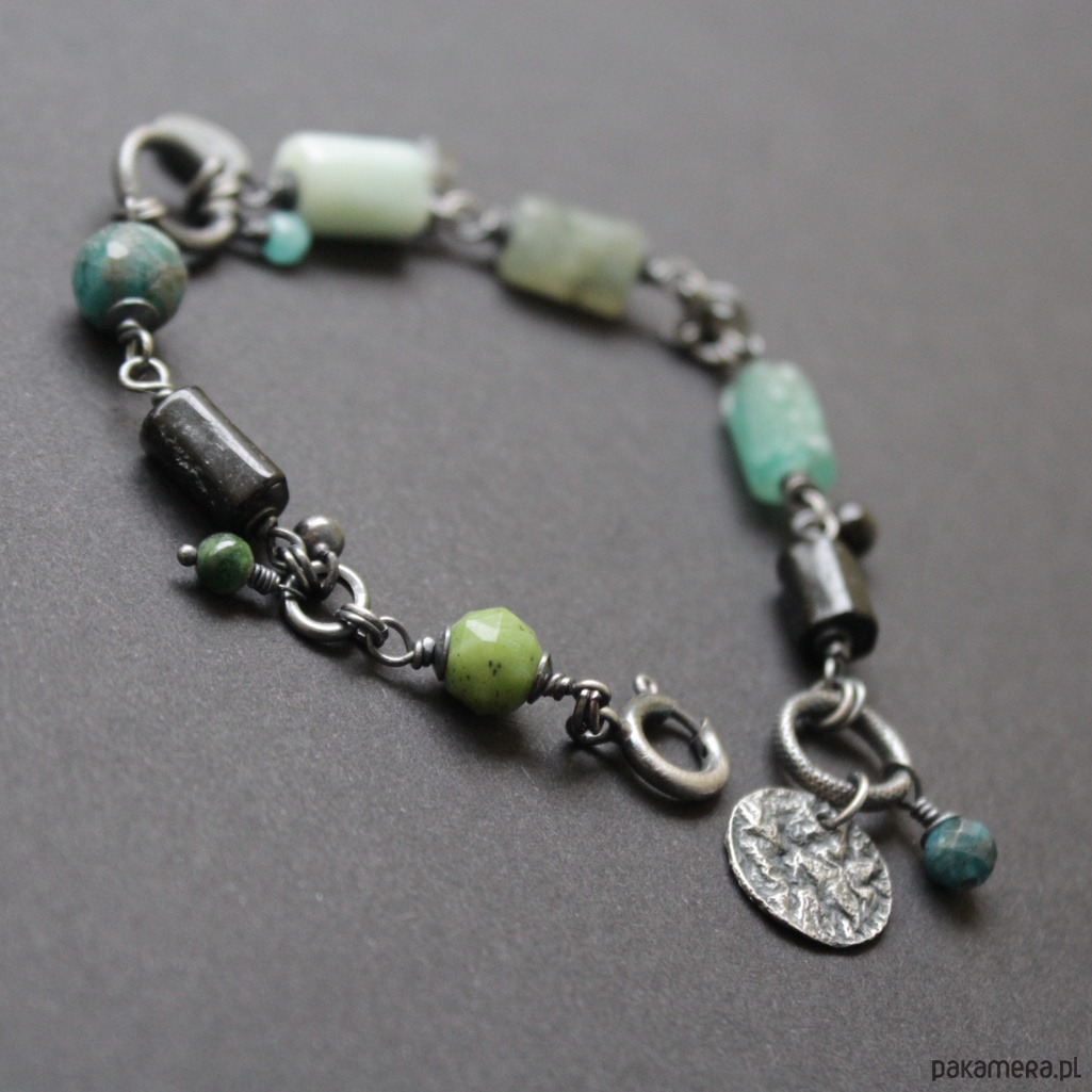 bransoletki z kamieni naturalnych Unikatowa bransoletka - Energia III 5