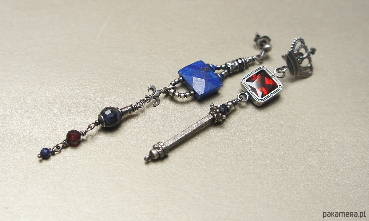 kolczyki srebrne Kolczyki srebrne Berło vol. 2  2