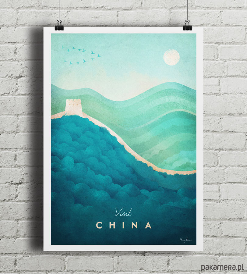 plakaty Chiny - vintage plakat 50x70 cm 1
