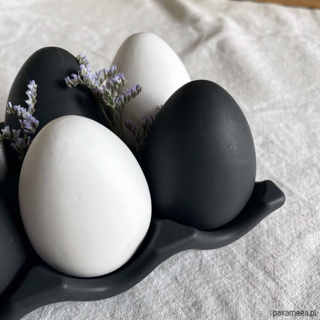 jajka wielkanocne Jajo: czarne 1