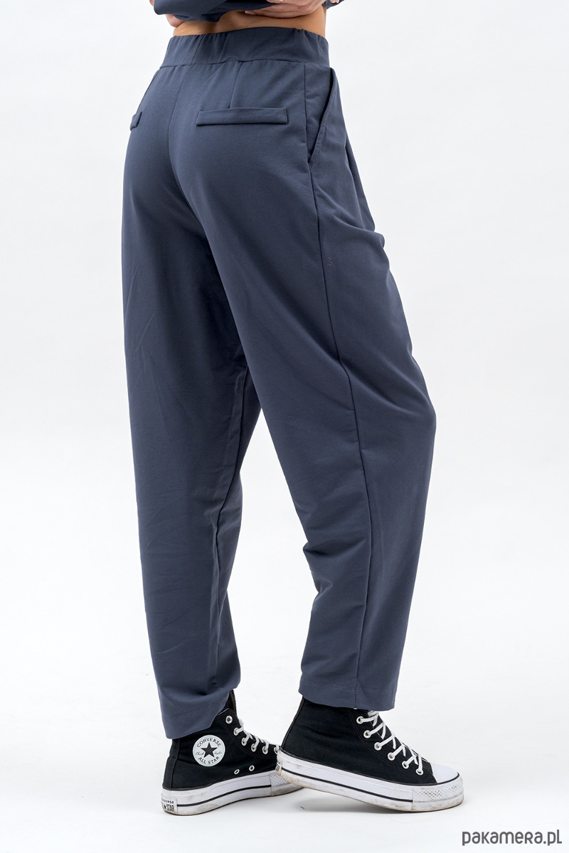 spodnie dresowe damskie Dresowe spodnie damskie ,,ADALET" grafit 4