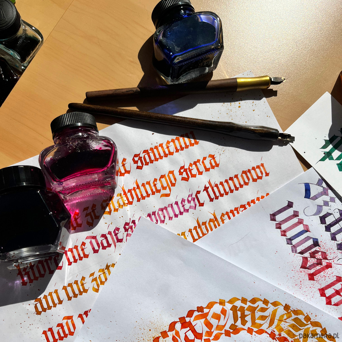 Warsztaty inne Tekstura Małe Litery - warsztaty kaligraficzne 3