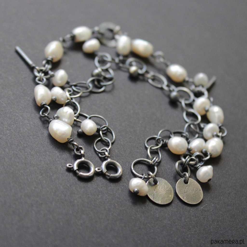 bransoletki z kamieni naturalnych Bransoletka Perełki ze szkatułki babci 1