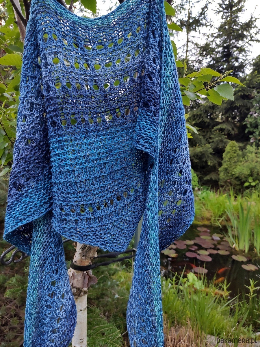 szale damskie Zimna woda / chustka 5