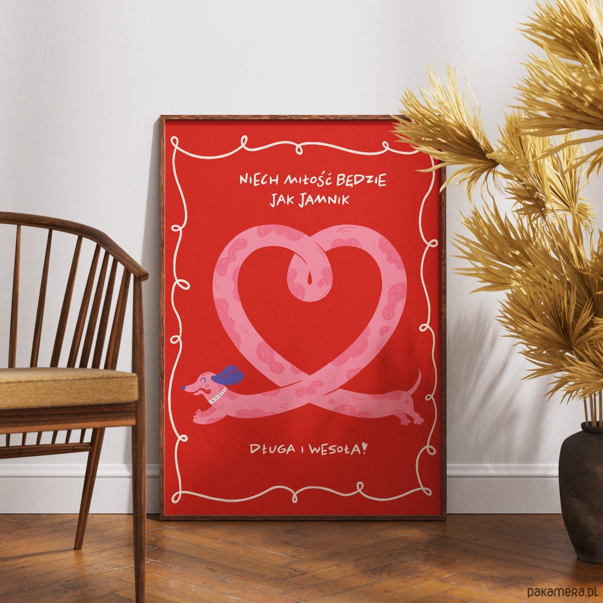 plakaty Plakat "Jamnik" 2