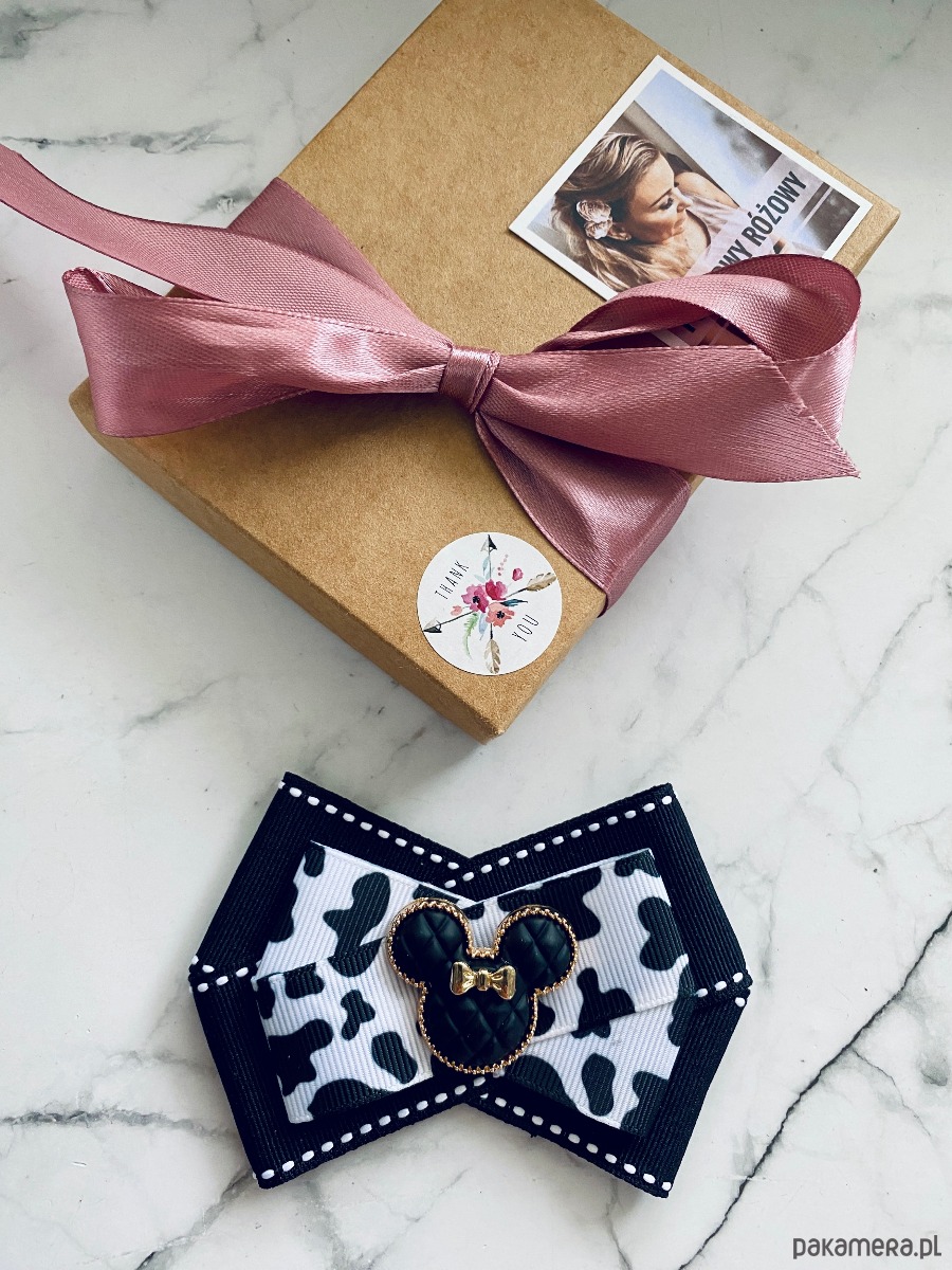 broszki Brosza Black & White MICKEY  Hit! 1szt 2