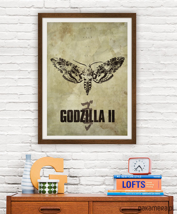 plakaty Godzilla - plakat 50x70 cm fine art 3