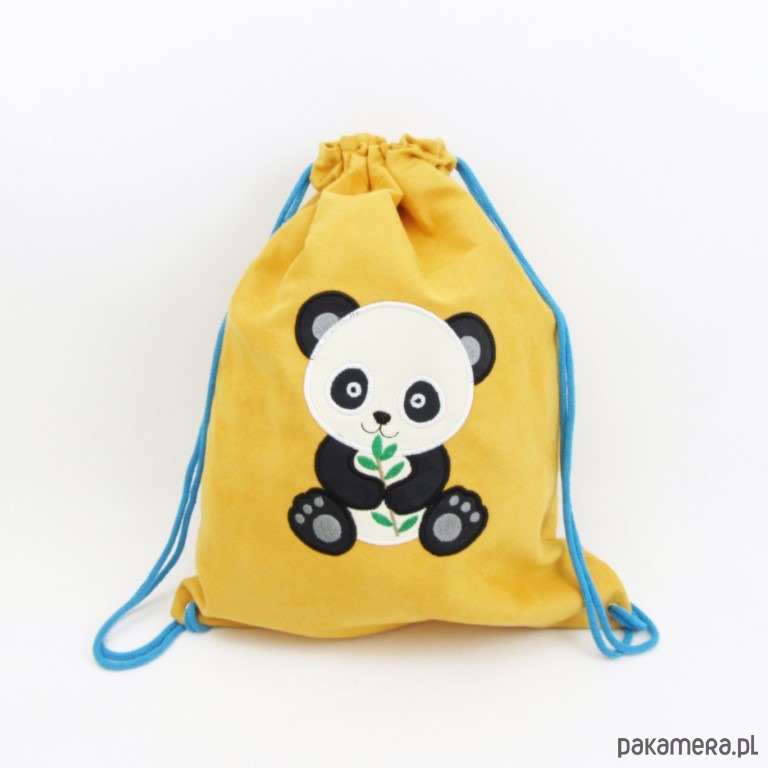 torebki, worki i plecaki dziecięce Personalizowany prezent dla dziecka - plecak z Pandą 4