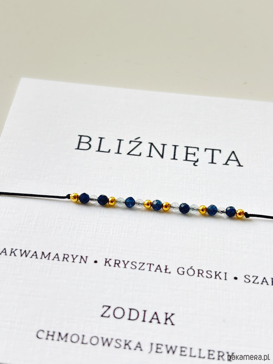 bransoletki na sznurku Zodiak bransoletka BLIŹNIĘTA 1