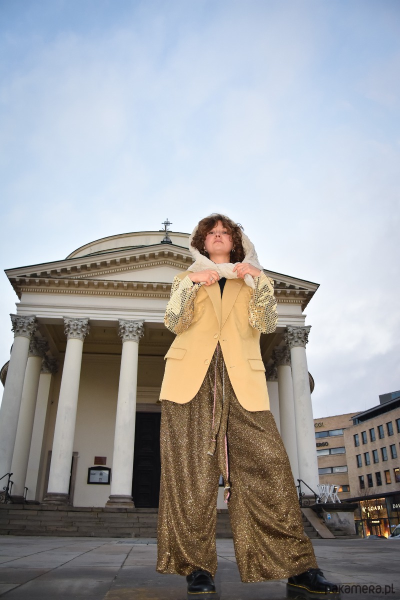 marynarki damskie Marynarka Yellow Gold 2