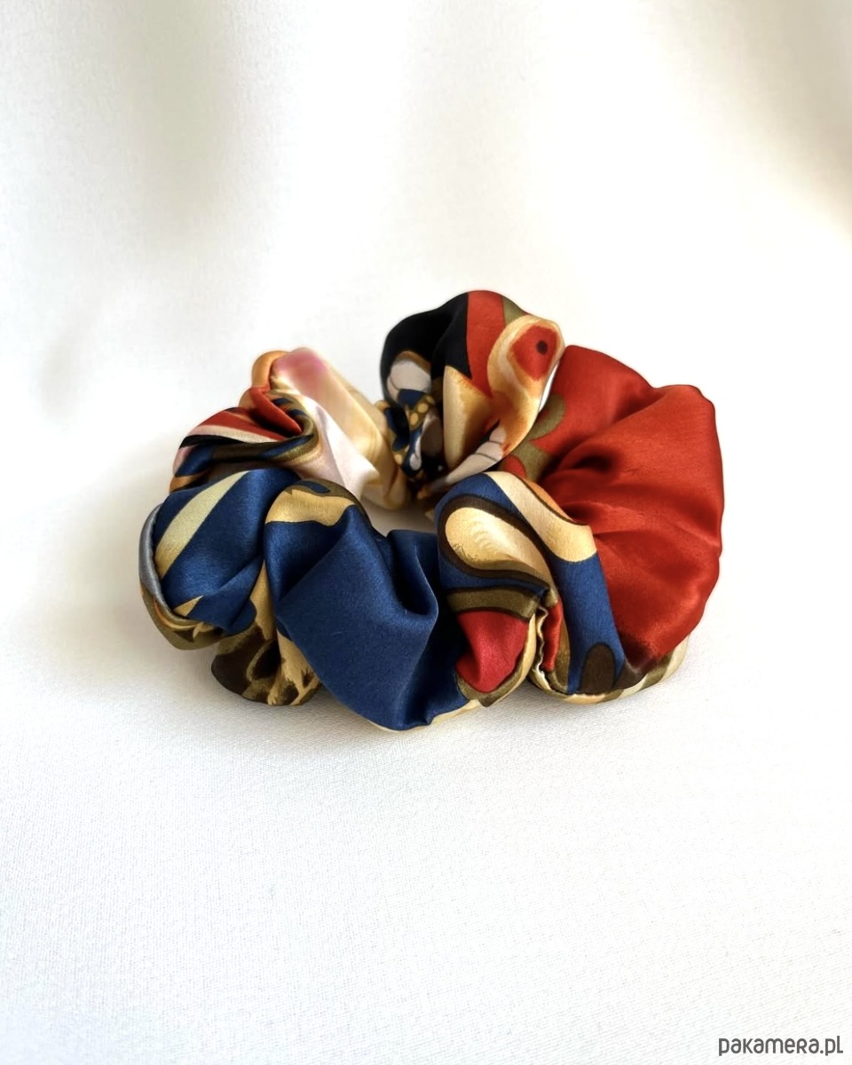 gumki do włosów Jedwabna scrunchie Marie 1