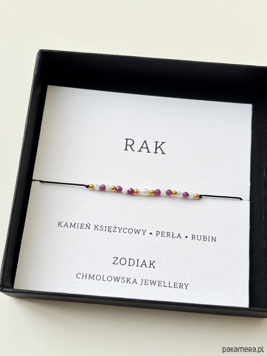 bransoletki na sznurku Zodiak bransoletka RAK 4