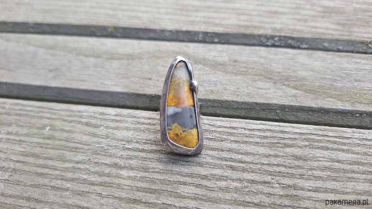 pierścionki - różne Trzmiel - pierścionek regulowany 3