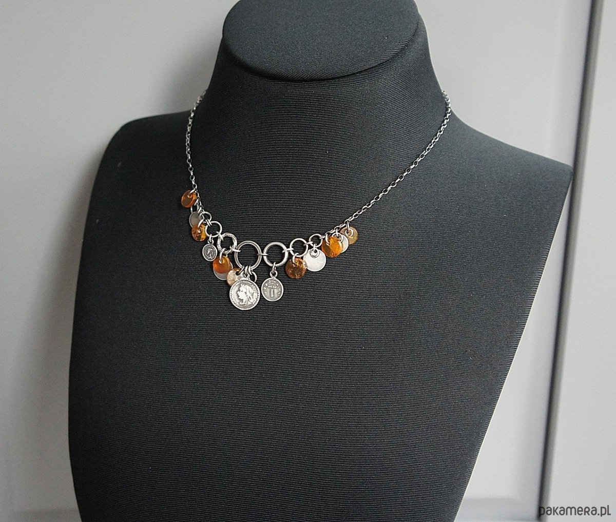 wisiory Amber chips -  naszyjnik 6