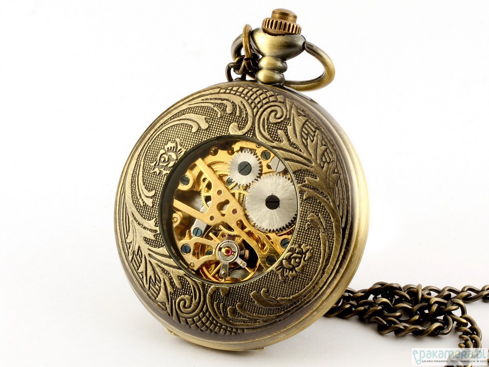 zegarki na łańcuszku MotyLove - Drobiny Czasu 3