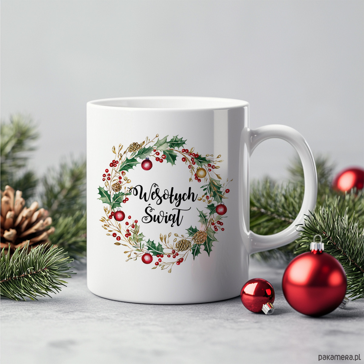 akcesoria różne Zestaw prezentowy PREZENT NA ŚWIĘTA Kubek Herbata Uniwersalny Box Świąteczny 3