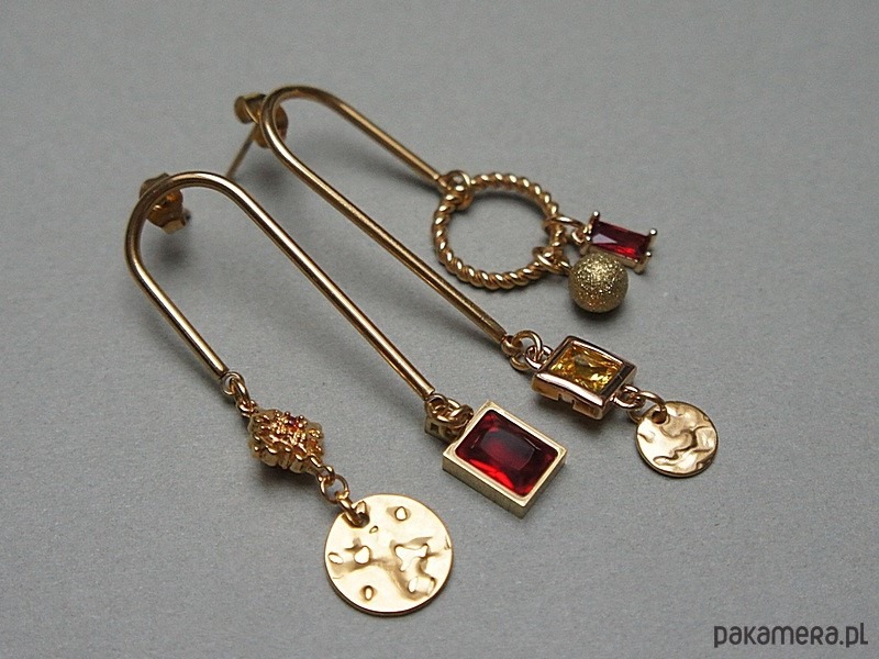 kolczyki pozłacane Kolczyki pozłacane Alloys Collection  /Odd/ -  Waves vol. 2 4