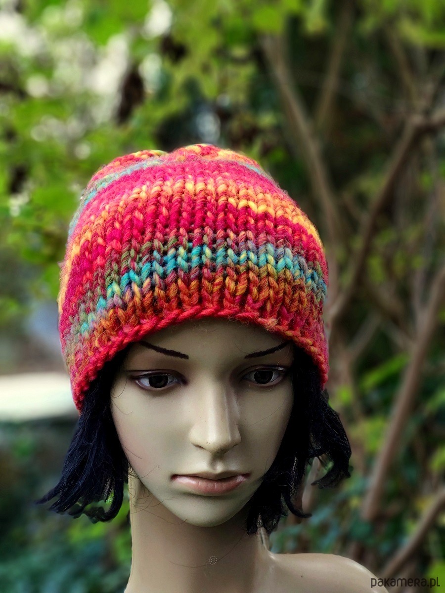 czapki damskie Baśniowa jabłoń / czapa 3