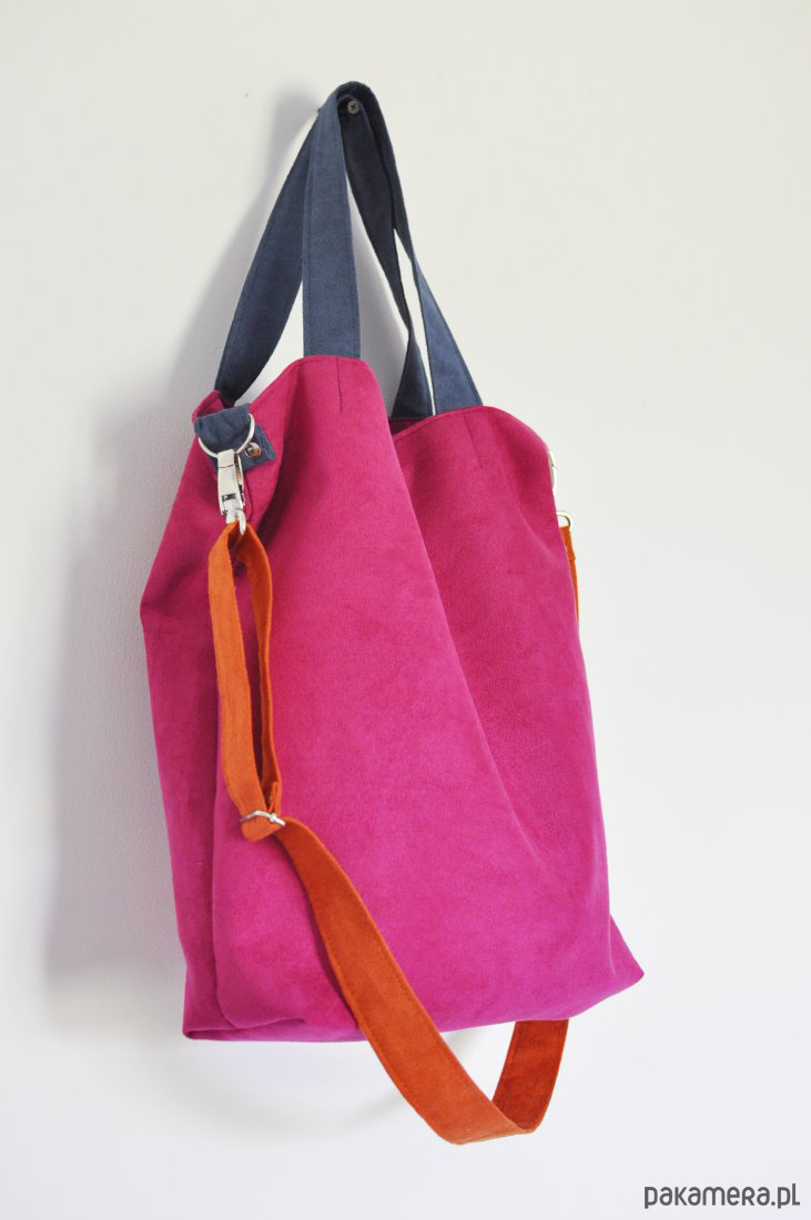 torby na ramię Torba hobo rozm. L - fuksja, kobalt.pomarańcz 1