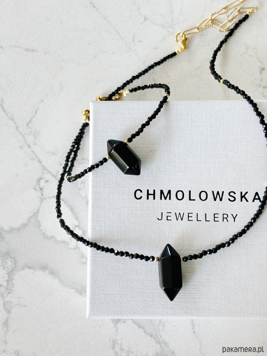 naszyjniki - inne Naszyjnik Onyks z grotem 7