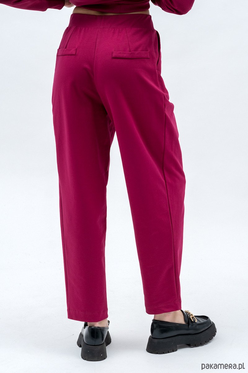 spodnie dresowe damskie Dresowe spodnie damskie ,,ADALET" amarant 2