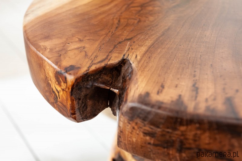 stoliki kawowe Stolik dekoracyjny korzeń drewno teakowe 40cm 5