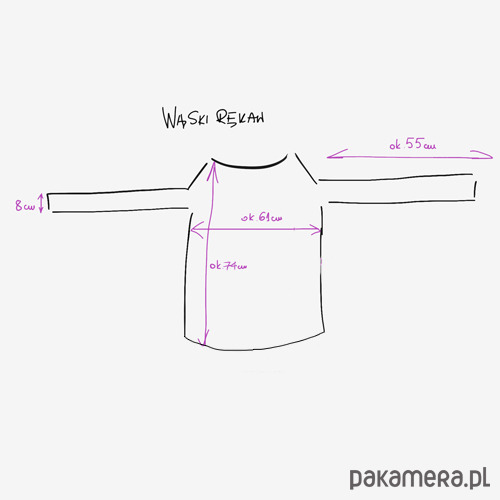 bluza bez kaptura damska Gruby Wąski rękaw Szary 5