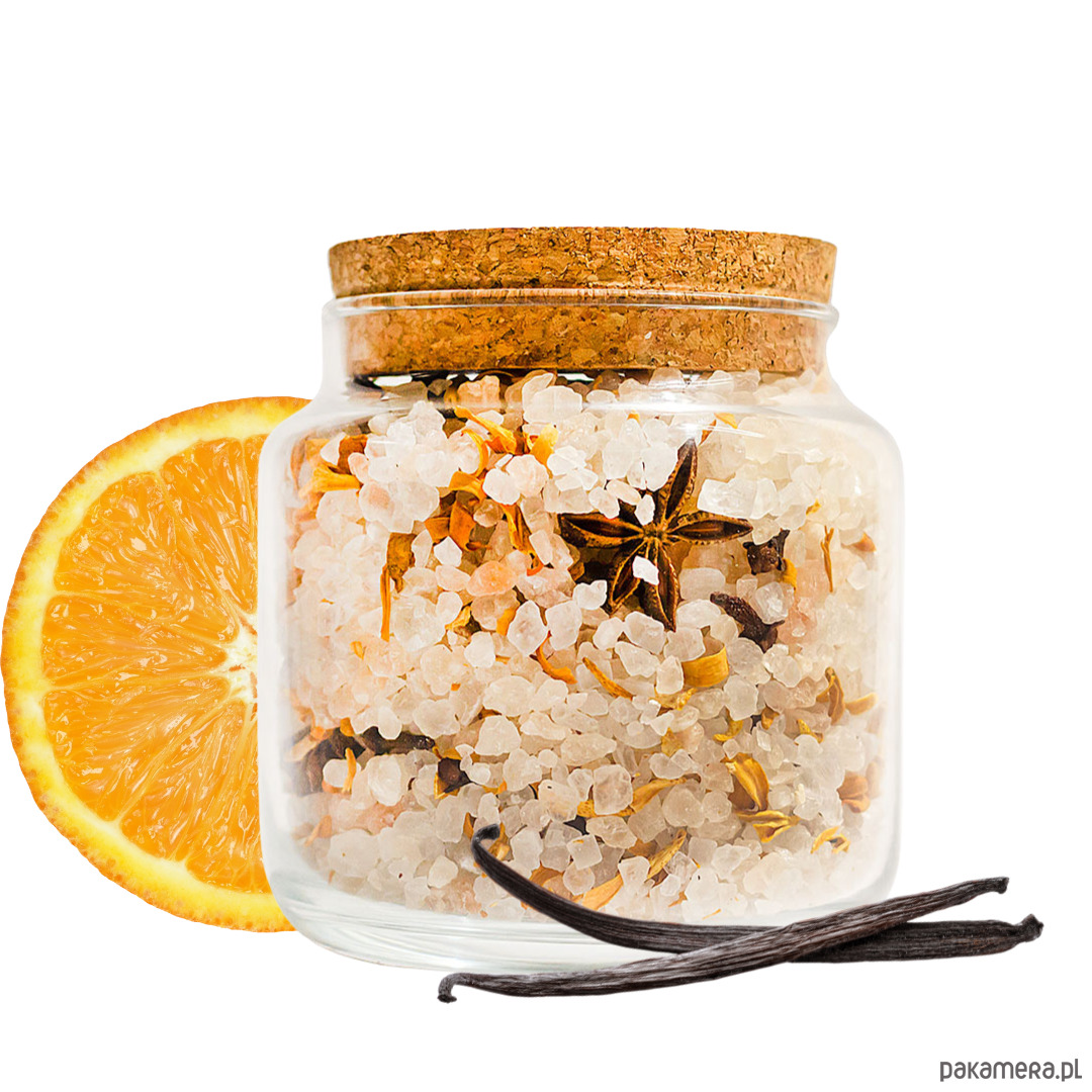 produkty do kąpieli Sól kąpielowa Korzenna pomarańcza 600g 1